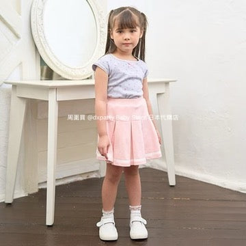 Japanese children's clothing Ly# mine floral top 100-150cm girls summer TOPS