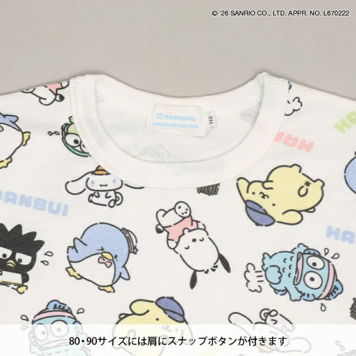 日本童裝 BDL x Sanrio 印花衛衣 80-130cm 男童款/女童款 冬季 TOPS