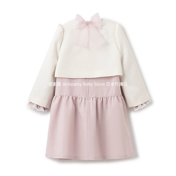 Japanese children's clothing pe#main dress two-piece suit 110-130cm girls summer dress outerwear interview / banquet / performance