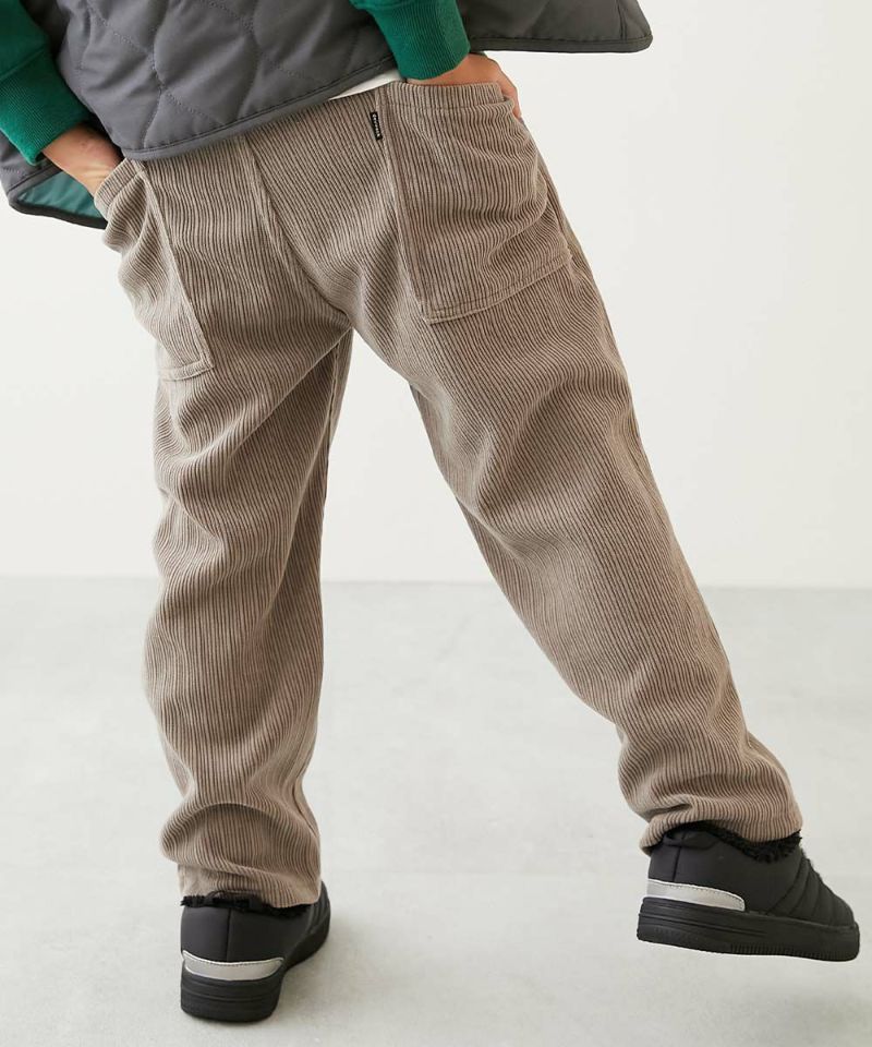 日本童裝 dev!rock 口袋柔軟燈芯絨長褲 100-160cm 男童款/女童款 冬季 PANTS