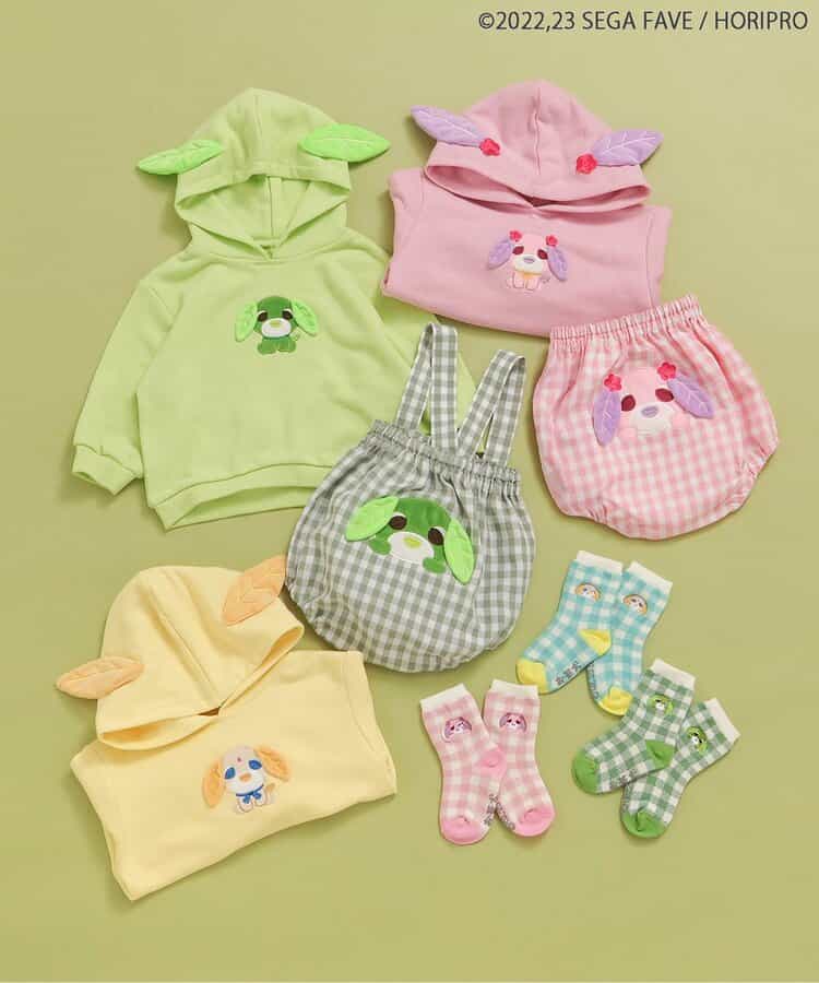 日本直送 apres les cours x 茶犬 襪一對 10-21cm 襪系列