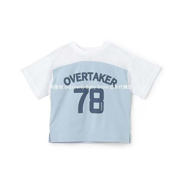 Japanese children's clothing mini#ML mesh sports top 100-140cm boys/girls summer TOPS