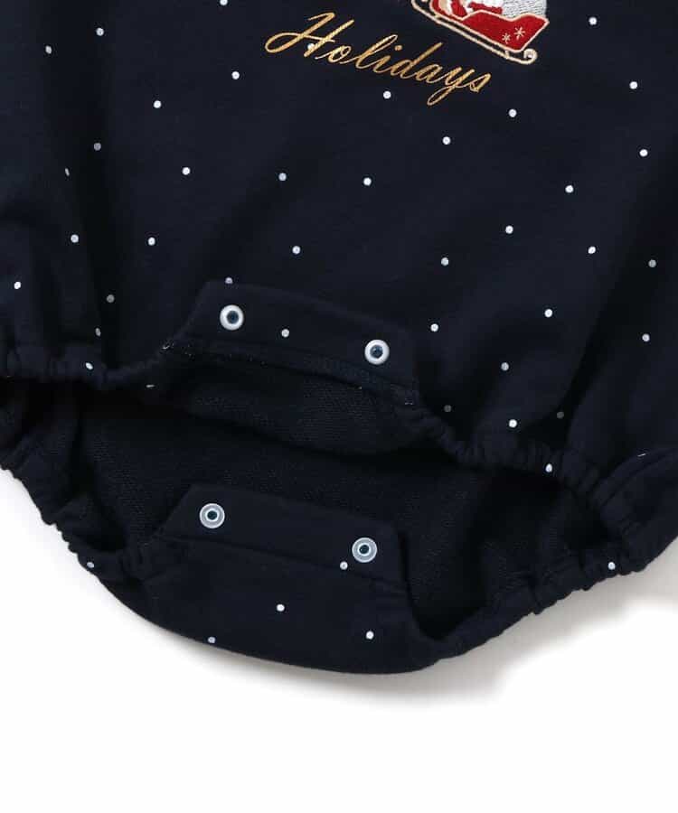 日本童裝 apres les cours 連衣 70-80cm 男童款/女童款 初生嬰兒 冬季 Jumpsuit Christmas 聖誕快樂特輯 聖誕服裝/飾物配件 聖誕紅/新年紅