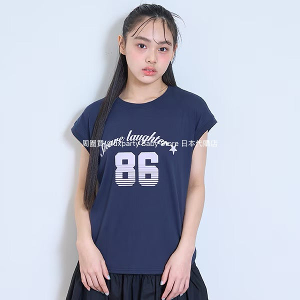 Lovetoxic Japanese children's clothing contact cold print vest 140-170cm girls summer TOPS