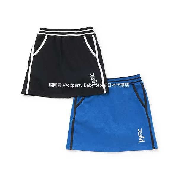 Japanese children's clothing X-girl Stages casual short skirt 90-140cm girls summer SKIRTS