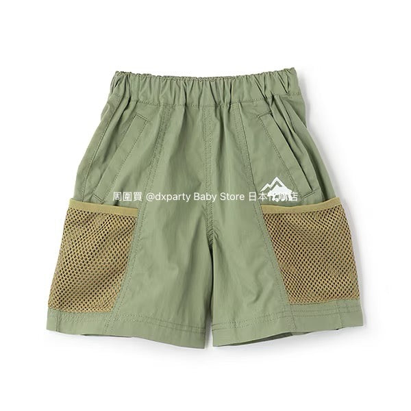 Japanese children's clothing mini#ML waterproof series sports shorts 90-140cm boys'/girls' summer PANTS
