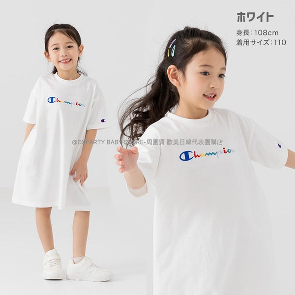 日本童裝 Champion 連身裙 100-130cm 女童款 夏季 DRESSES