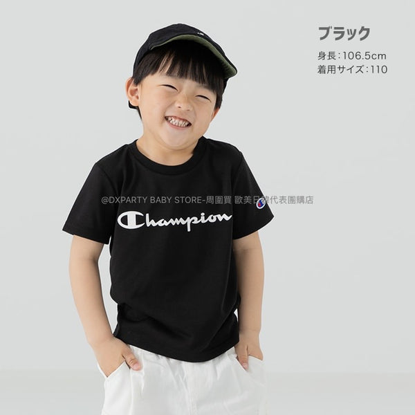 日本童裝 Champion 短袖T恤 80-130cm 男童款/女童款 夏季 TOPS