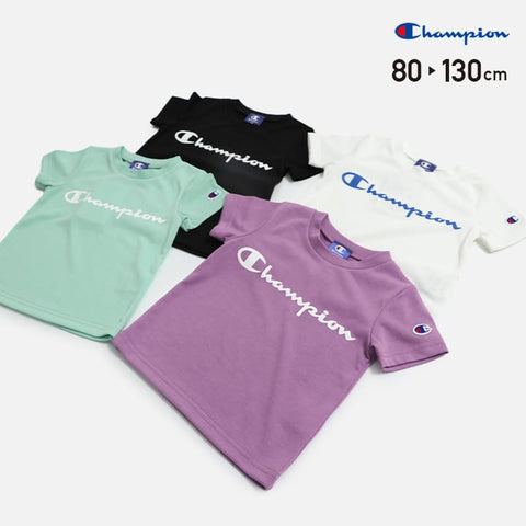 日本童裝 Champion 短袖T恤 80-130cm 男童款/女童款 夏季 DRESSES