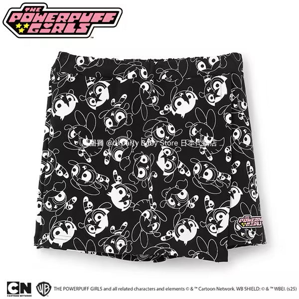 Japanese children's clothing X-girl Stages x Flying Girls printed skirt pants 90-140cm girls summer PANTS