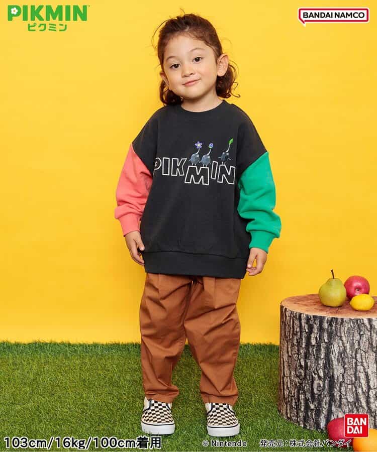 日本童裝 BREEZE x Pikmin 衛衣 80-140cm 男童款/女童款 冬季 TOPS