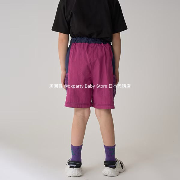 Japanese children's clothing mini#ML waterproof series sports shorts 90-140cm boys'/girls' summer PANTS