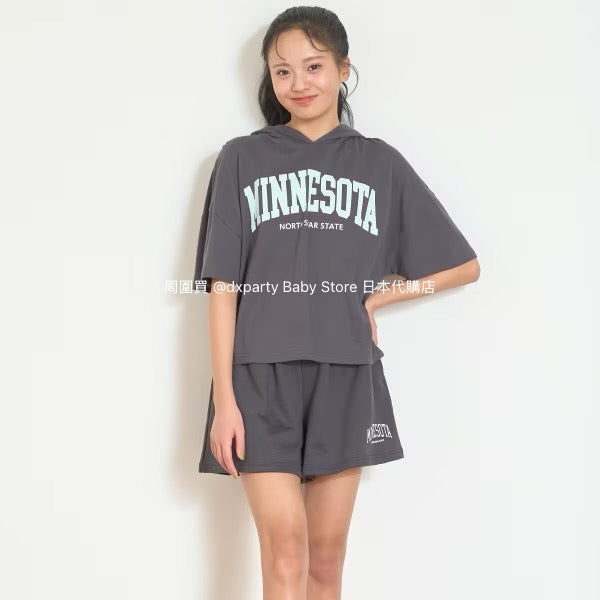 Lovetoxic Japanese Kidswear Cold Contact Casual Two-Piece Set (140-160cm) Girls Summer TOPS PANTS