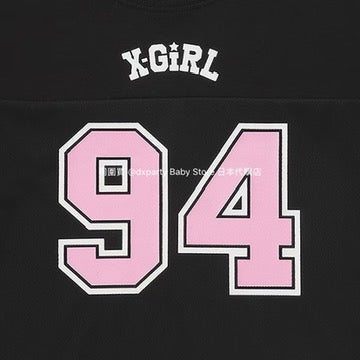 Japanese children's clothing X-girl Stages short sports style top 110-140cm girls summer TOPS