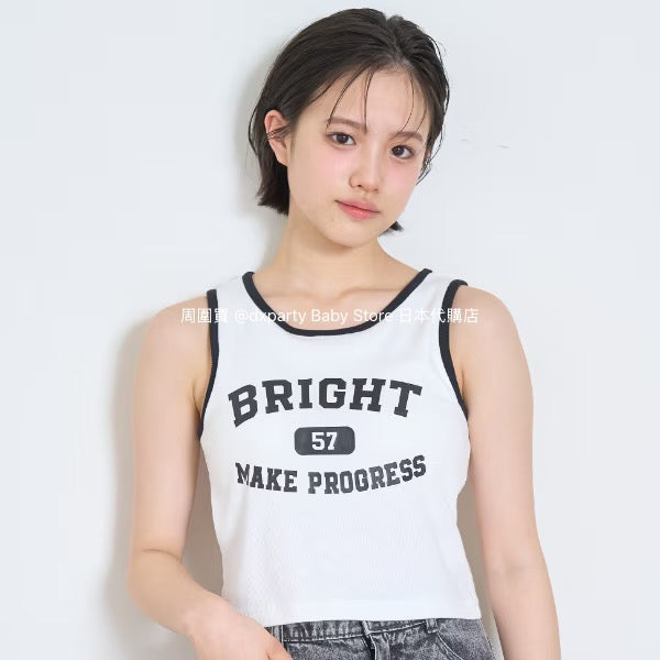 Lovetoxic Cold-Sensitive Short Vest (140-170cm) for Girls (Summer TOPS)