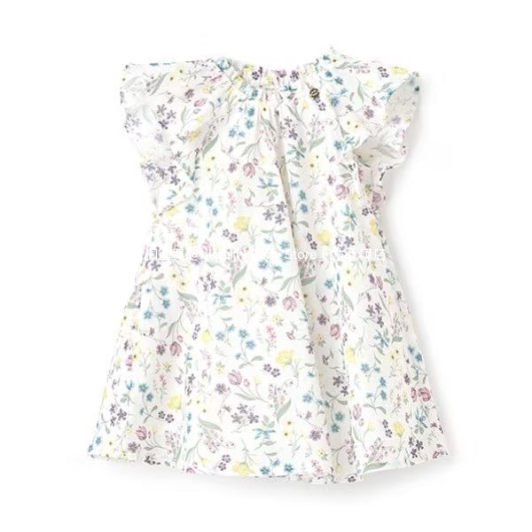 Japanese children's clothing pe#main dress 80-130cm girls summer dresses