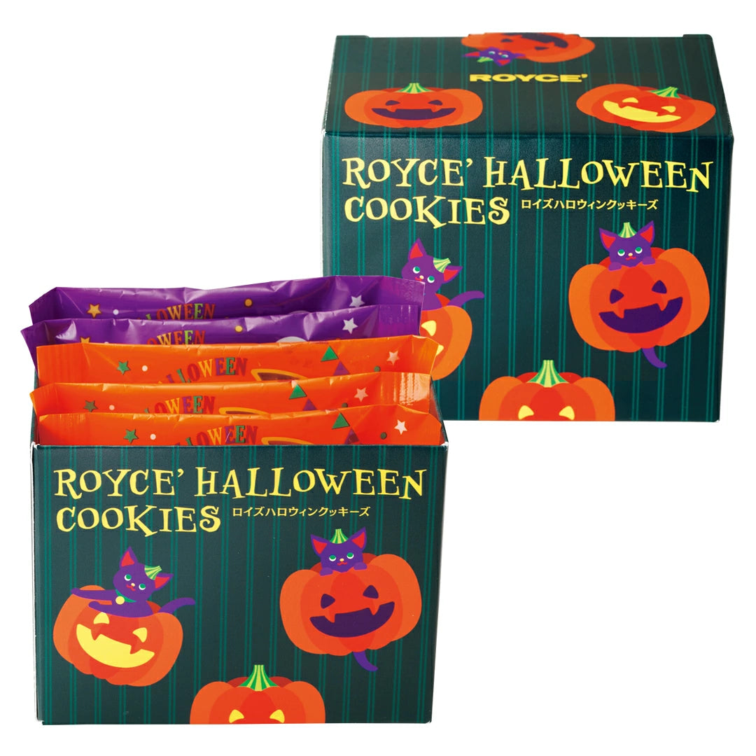 ‼️6/10晚上12點截單‼️日本直送 ROYCE 南瓜鬼臉手工曲奇 5枚入 限定手信 Halloween攪鬼特輯 萬聖節