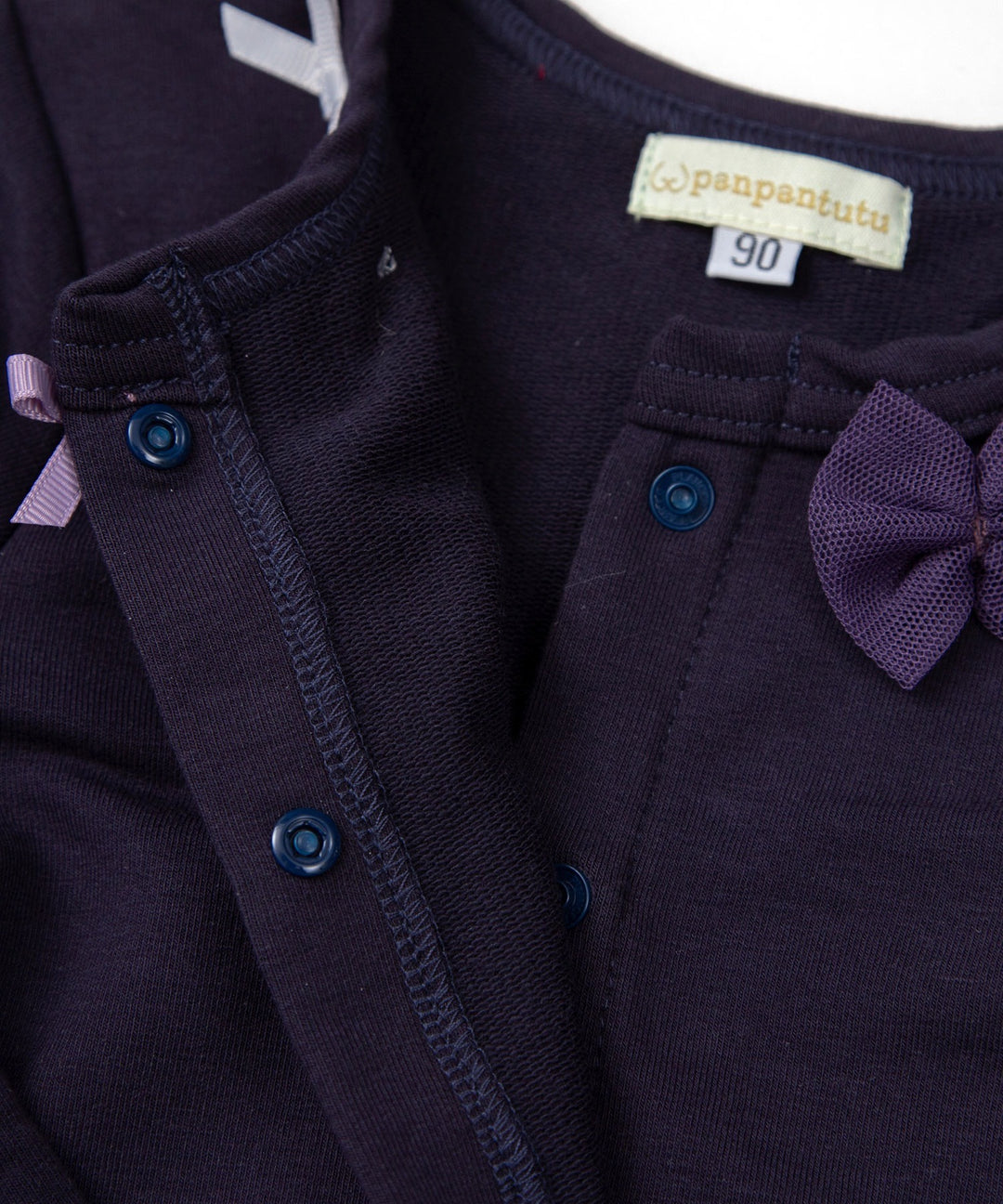 Japanese children's clothing panpantutu bow coat 80-150cm girls summer outerwear
