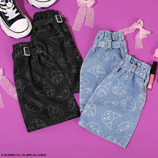 日本直送 BDL x Sanrio 牛仔襪套 Free Size 襪系列