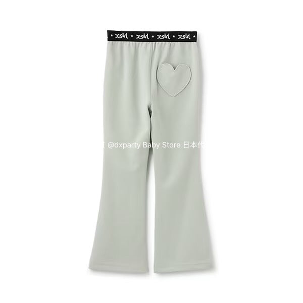 Japanese children's clothing X-girl Stages flared pants 80-140cm girls summer PANTS