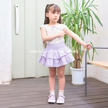 Japanese children's clothing Ly# mine lace short skirt pants 100-150cm girls summer SKIRTS PANTS