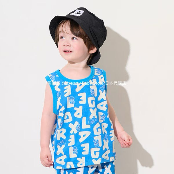 Japanese XLARGE KIDS Printed Vest 80-140cm Boys Summer TOPS