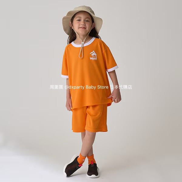 Japanese Kidswear mini#ML Quick-Dry Series Contact Cooling Two-Piece Sports Set (90-140cm) Boys'/Girls' Summer TOPS PANTS