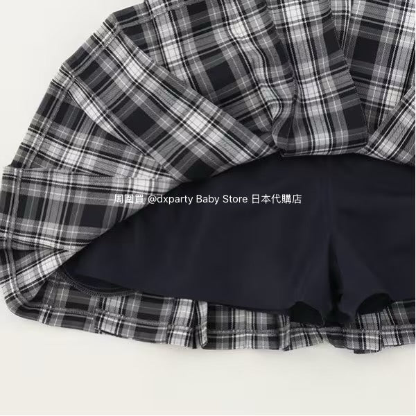 Lovetoxic Checkered Skirt (140-160cm) for Girls (Summer)