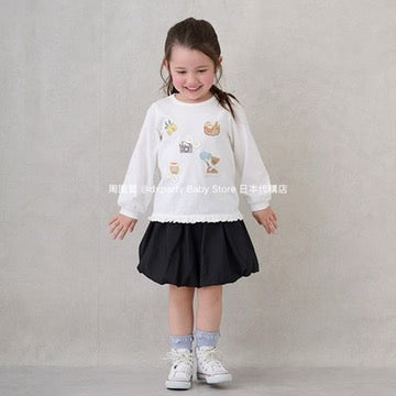 Japanese children's clothing pe#main bubble skirt 80-130cm girls summer SKIRTS