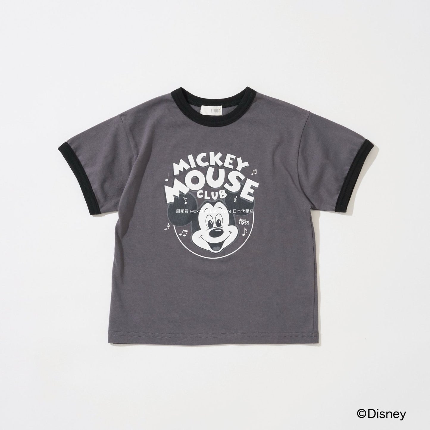 Japanese children's clothing b・R# x Diseny quick-drying UV-resistant printed tops (100-150cm) for boys and girls (summer TOPS)