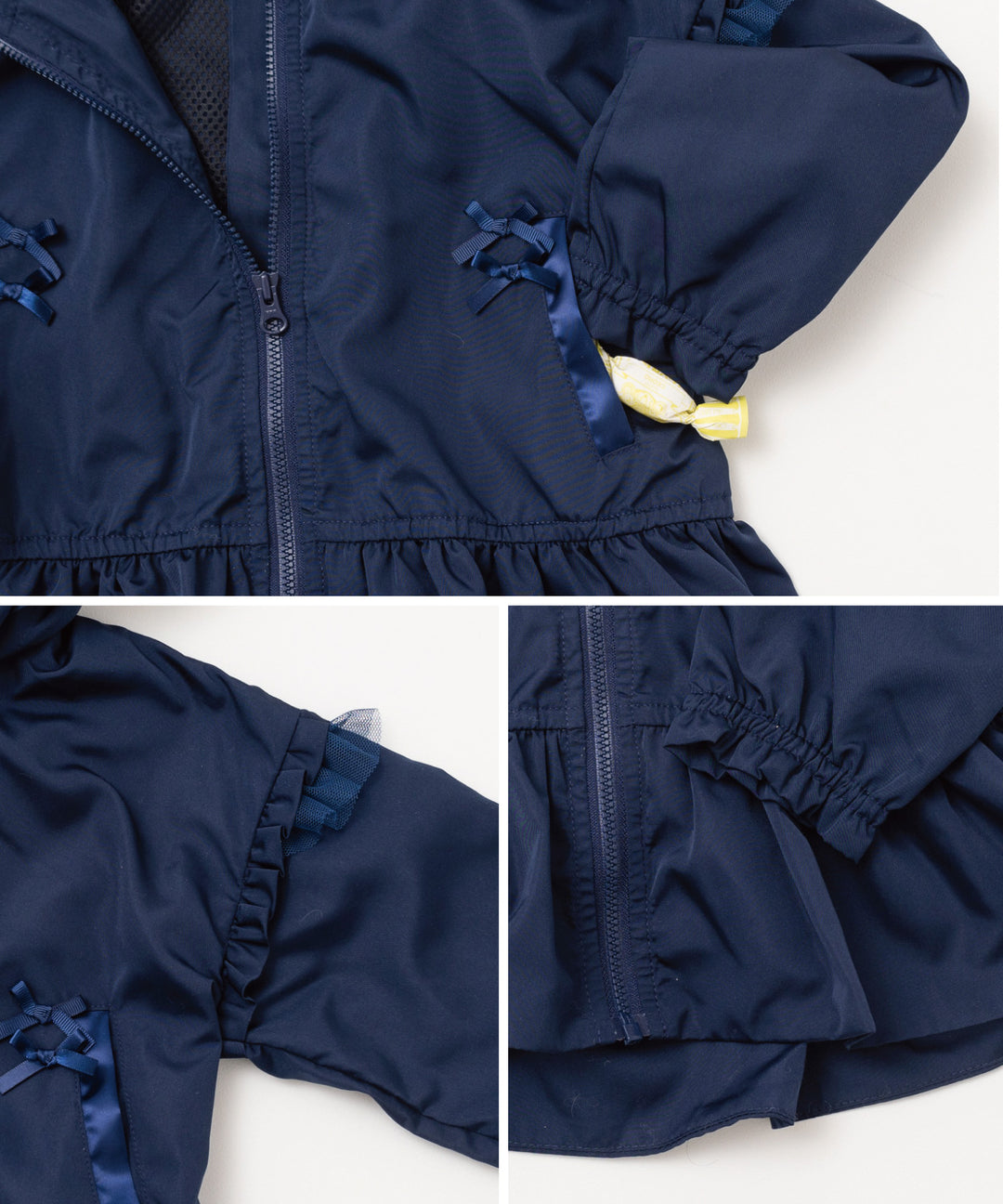 Japanese children's clothing panpantutu UV protection skirt hooded jacket 80-150cm girls summer outerwear