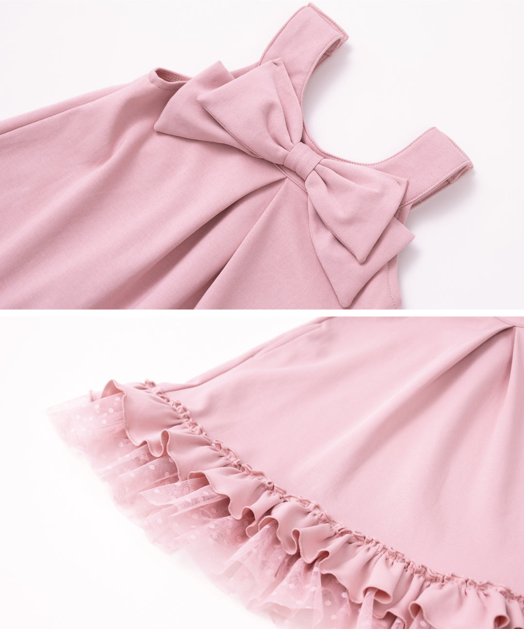 Japanese children's clothing panpantutu bow heart skirt 80-140cm girls summer dresses