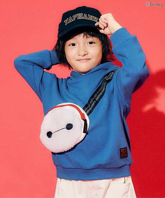 日本童裝 F.O.KIDS x Disney Baymax衛衣 80-130cm 男童款 秋冬季 Tops 其他品牌童裝