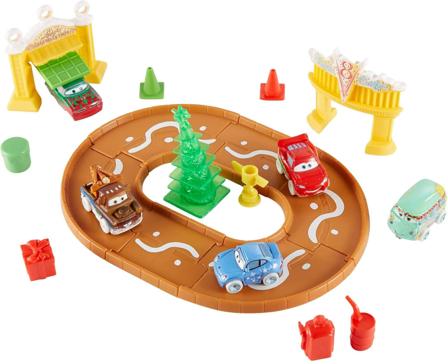 英美直送 Disney and Pixar Cars Toys Mini Racers 聖誕倒數日曆 兒童款 聖誕快樂特輯 聖誕倒數日曆A 不參與$900免運 滿$900可加$25免運 Christmas Advent Calendars 2025