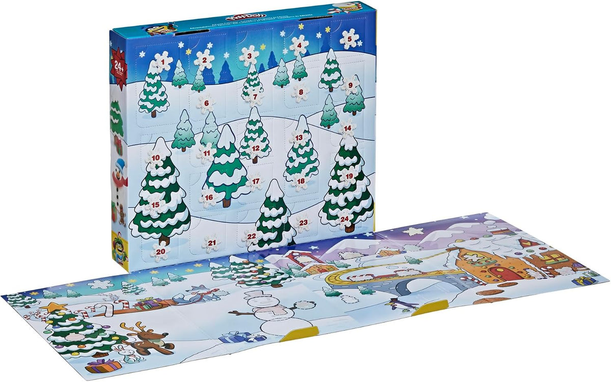 日英美直送 Play-Doh Advent Calendar 聖誕倒數日曆 兒童款 聖誕快樂特輯 不參與$900免運 滿$900可加$25免運到順豐站/智能櫃 Christmas Advent Calendars 2026
