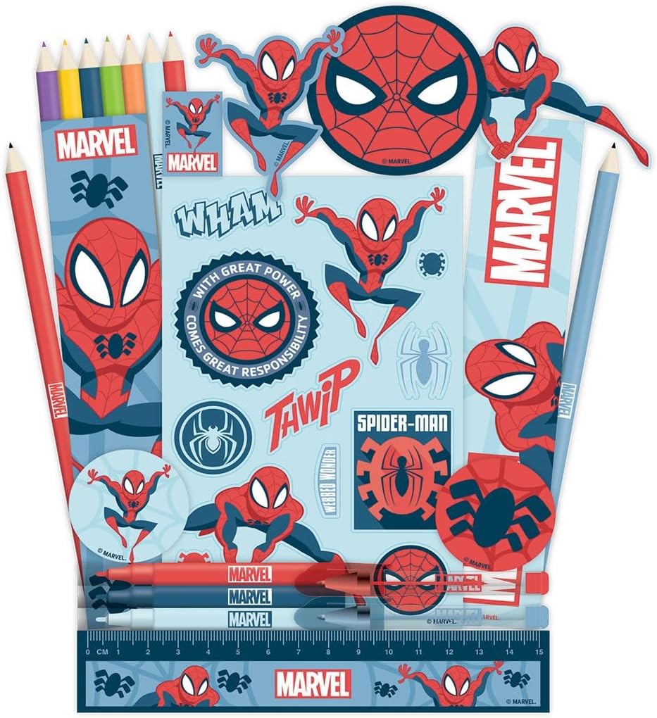 日英美直送 SPIDERMAN STATIONERY SET Advent Calendar 聖誕倒數日曆 兒童款 聖誕快樂特輯 不參與$900免運 滿$900可加$25免運到順豐站/智能櫃 Christmas Advent Calendars 2026