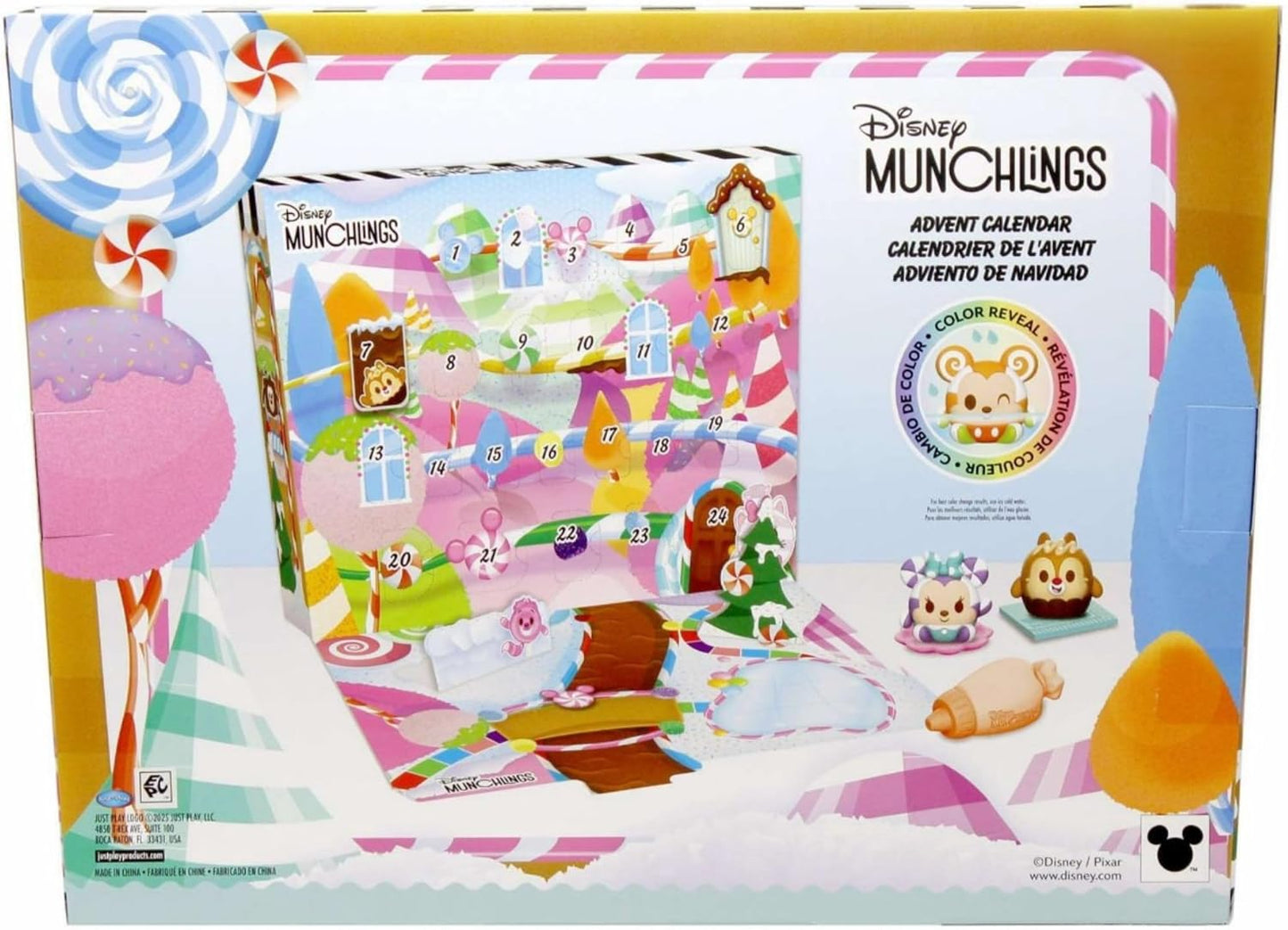 英美直送 Disney Munchlings 聖誕倒數日曆 兒童款 聖誕快樂特輯 聖誕倒數日曆A 不參與$900免運 滿$900可加$25免運 Christmas Advent Calendars 2025