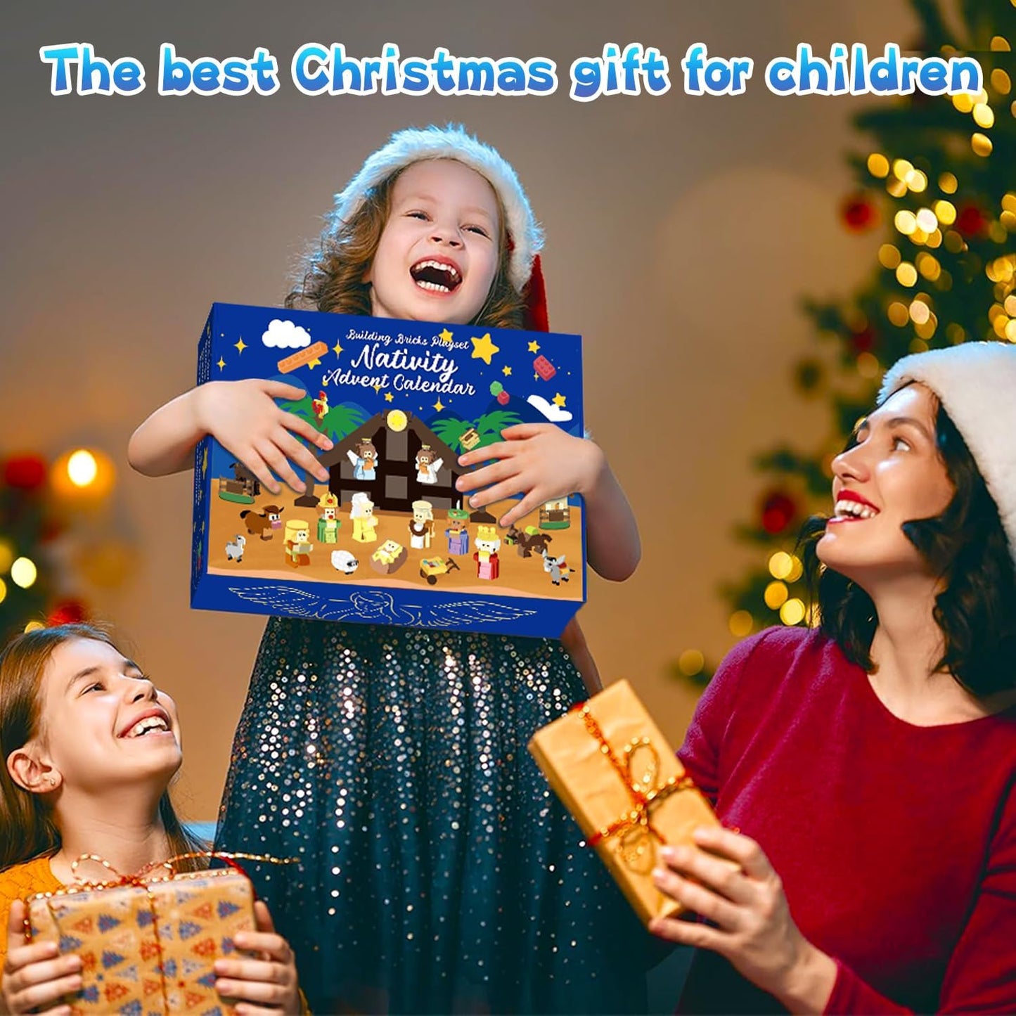 英美直送 Nativity Set 聖誕倒數日曆 兒童款 聖誕快樂特輯 聖誕倒數日曆A 不參與$900免運 滿$900可加$25免運 Christmas Advent Calendars 2025