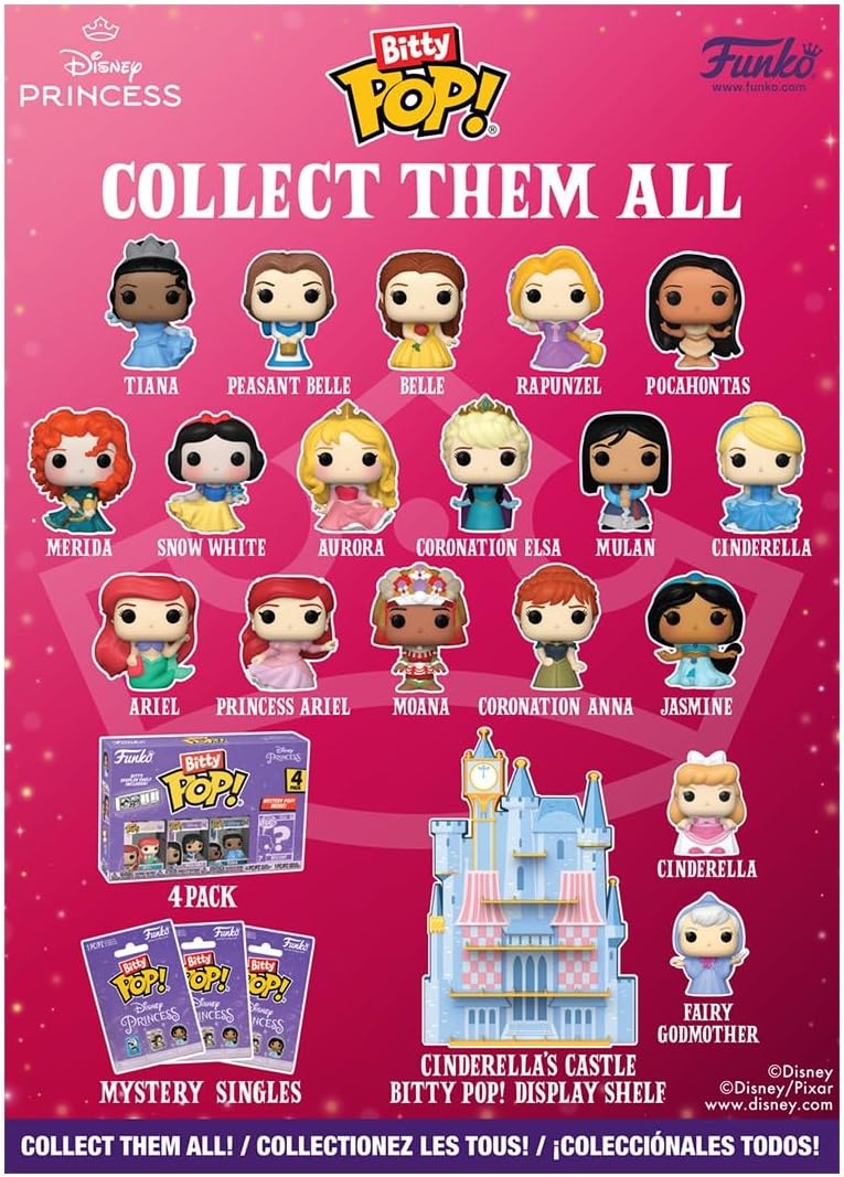 英美直送 FUNKO Bitty Pop! Disney Princess聖誕倒數日曆 兒童款 聖誕快樂特輯 聖誕倒數日曆 不參與$900免運 滿$900可加$25免運 Christmas Advent Calendars 2025