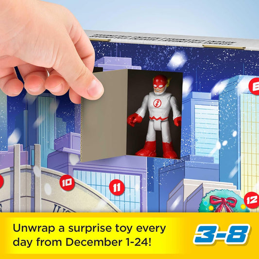 英美直送 Fisher-Price Imaginext DC Super Friends 聖誕倒數日曆 兒童款 聖誕快樂特輯 聖誕倒數日曆A 不參與$900免運 滿$900可加$25免運 Christmas Advent Calendars 2025