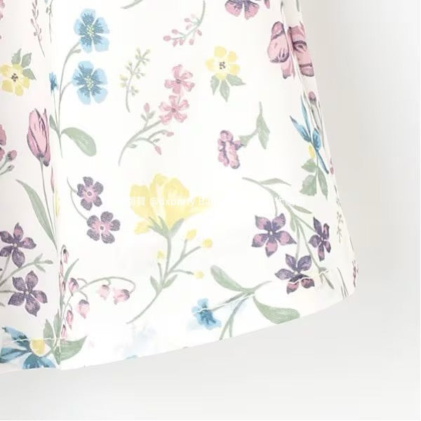 Japanese children's clothing pe#main dress 80-130cm girls summer dresses