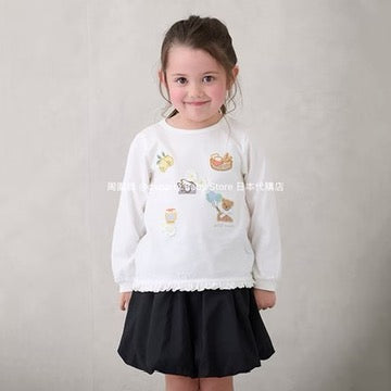 Japanese children's clothing pe#main bubble skirt 80-130cm girls summer SKIRTS