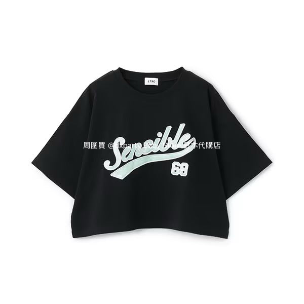 Lovetoxic Japanese children's clothing letter print top 140-170cm girls summer TOPS