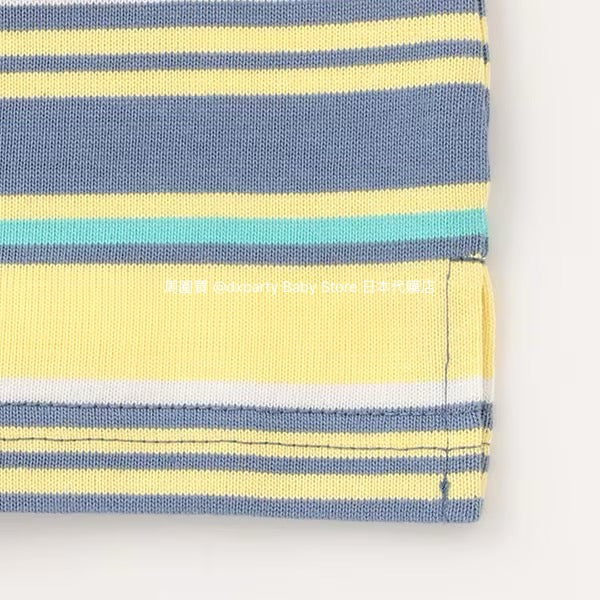 Japanese children's clothing mini#ML striped top 90-140cm boys/girls summer TOPS