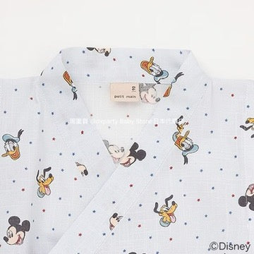 Japanese children's clothing pe#main x Diseny Jinbei Japanese Kimono 80-130cm Boys/Girls Summer TOPS PANTS Japanese Summer Festival Special