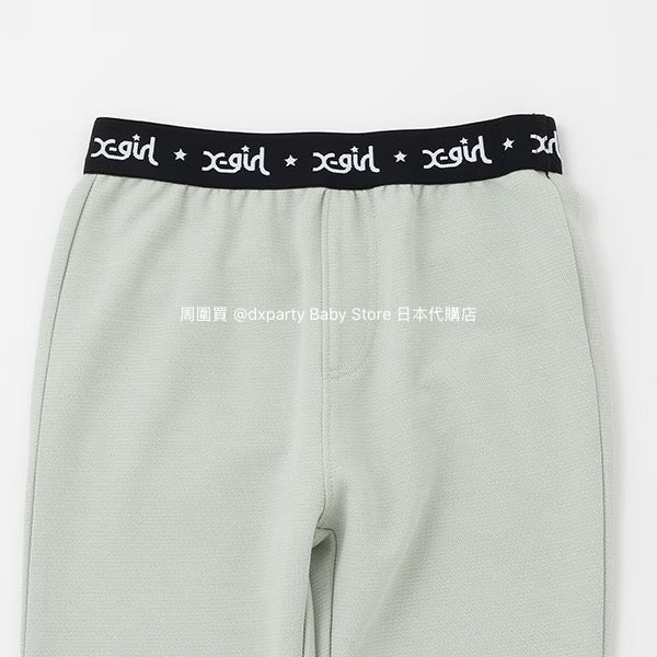 Japanese children's clothing X-girl Stages flared pants 80-140cm girls summer PANTS