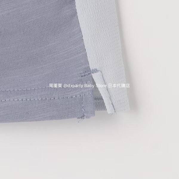 Japanese children's clothing pe#main Contact Cool Ocean Embroidery Top 80-130cm Boys/Girls Summer TOPS