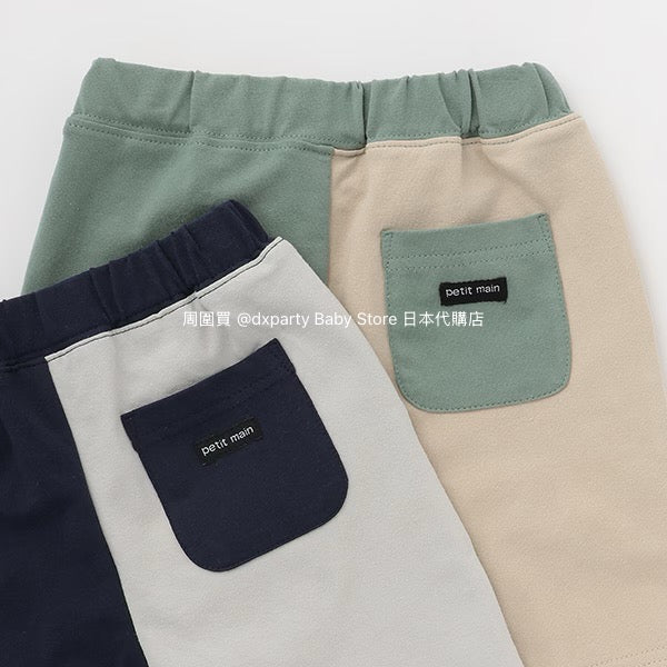 Japanese children's clothing pe#main casual shorts 80-130cm boys' summer PANTS