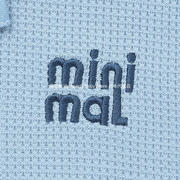 Japanese children's clothing mini#ML waffle hooded top 90-140cm boys/girls summer TOPS