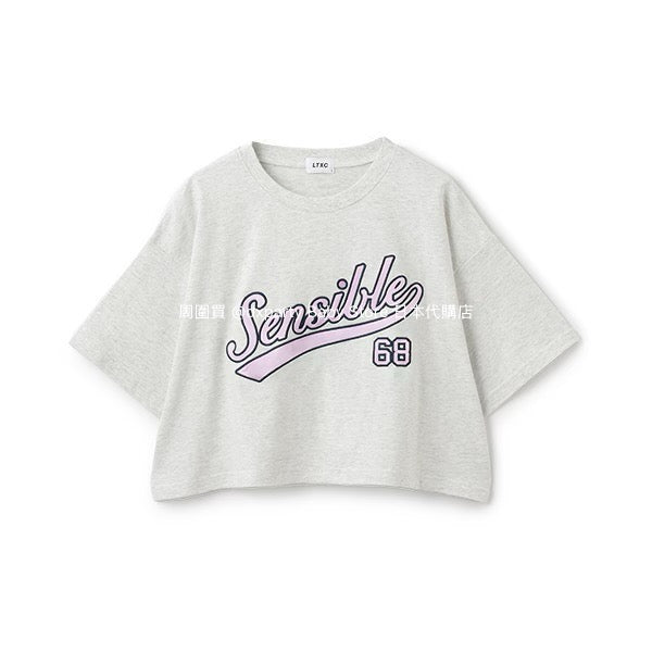 Lovetoxic Japanese children's clothing letter print top 140-170cm girls summer TOPS